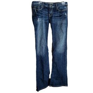 BKE Sabrina Bootcut Jeans 28 Medium Wash Y2K Cowgirl Western Low Rise Vintage